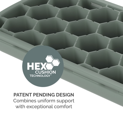 Suport incheietura Fellowes, Breyta Microban pentru tastatura, 47 x 6 cm, salvie